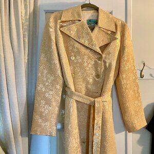 Beth Bowley Gold Trench Coat